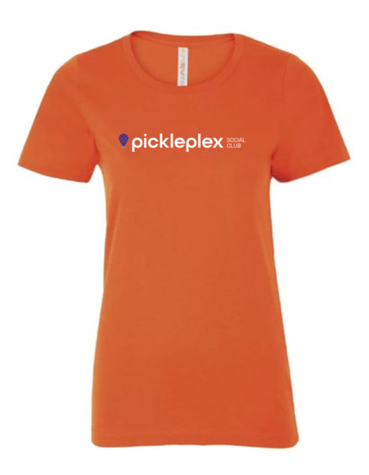 EMPLOYEE LADIES STAFF T-SHIRT COTTON ORANGE