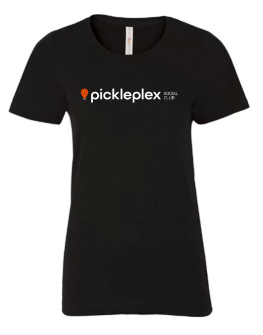 Ladies Tee Cotton- Black