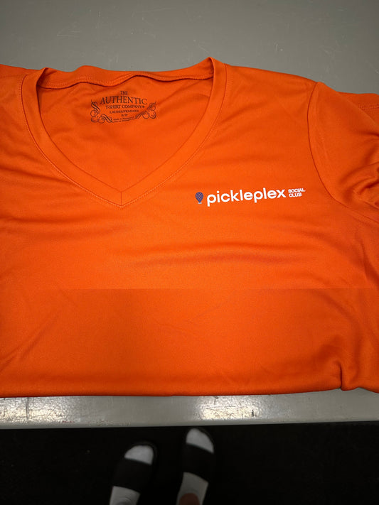 EMPLOYEE LADIES STAFF T-SHIRT DRY-FIT ORANGE