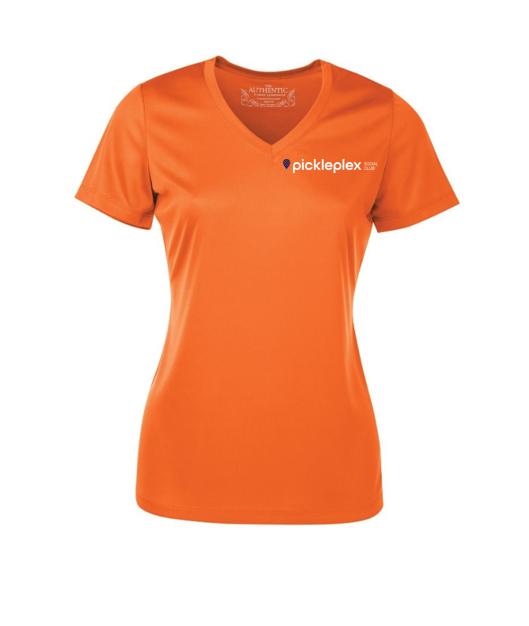 LADIES T-SHIRT DRY-FIT ORANGE