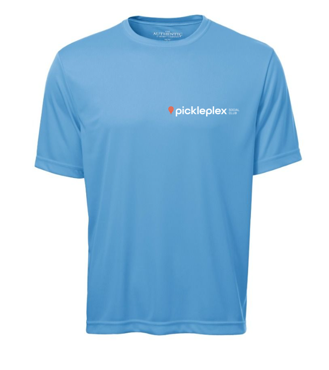 Promenade Men's Blue Dry-Fit