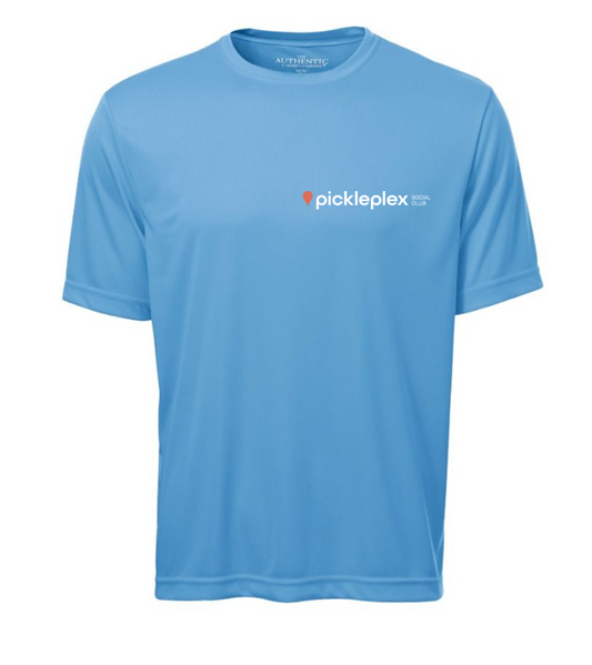 Promenade Men's Blue Dry-Fit