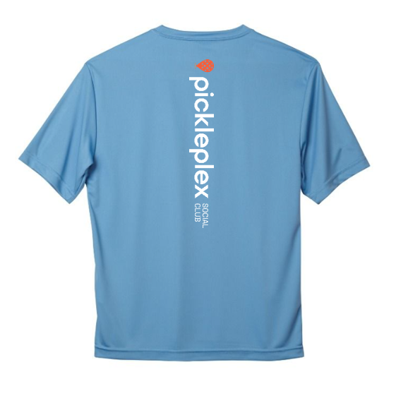 Promenade Men's Blue Dry-Fit