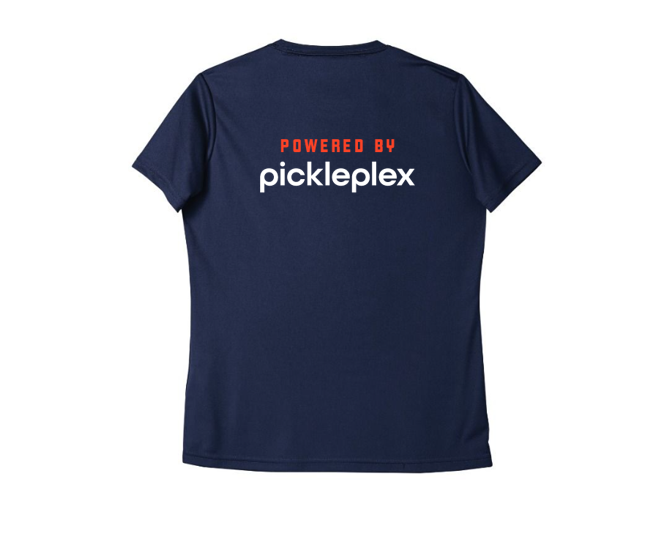 Navy Blue Windsor Detroit Drive Tee Shirt LADIES