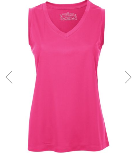 Ladies Dry-Fit Tank Top - Pink