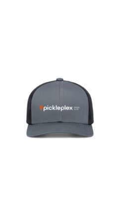 Graphite and Black Trucker Hat